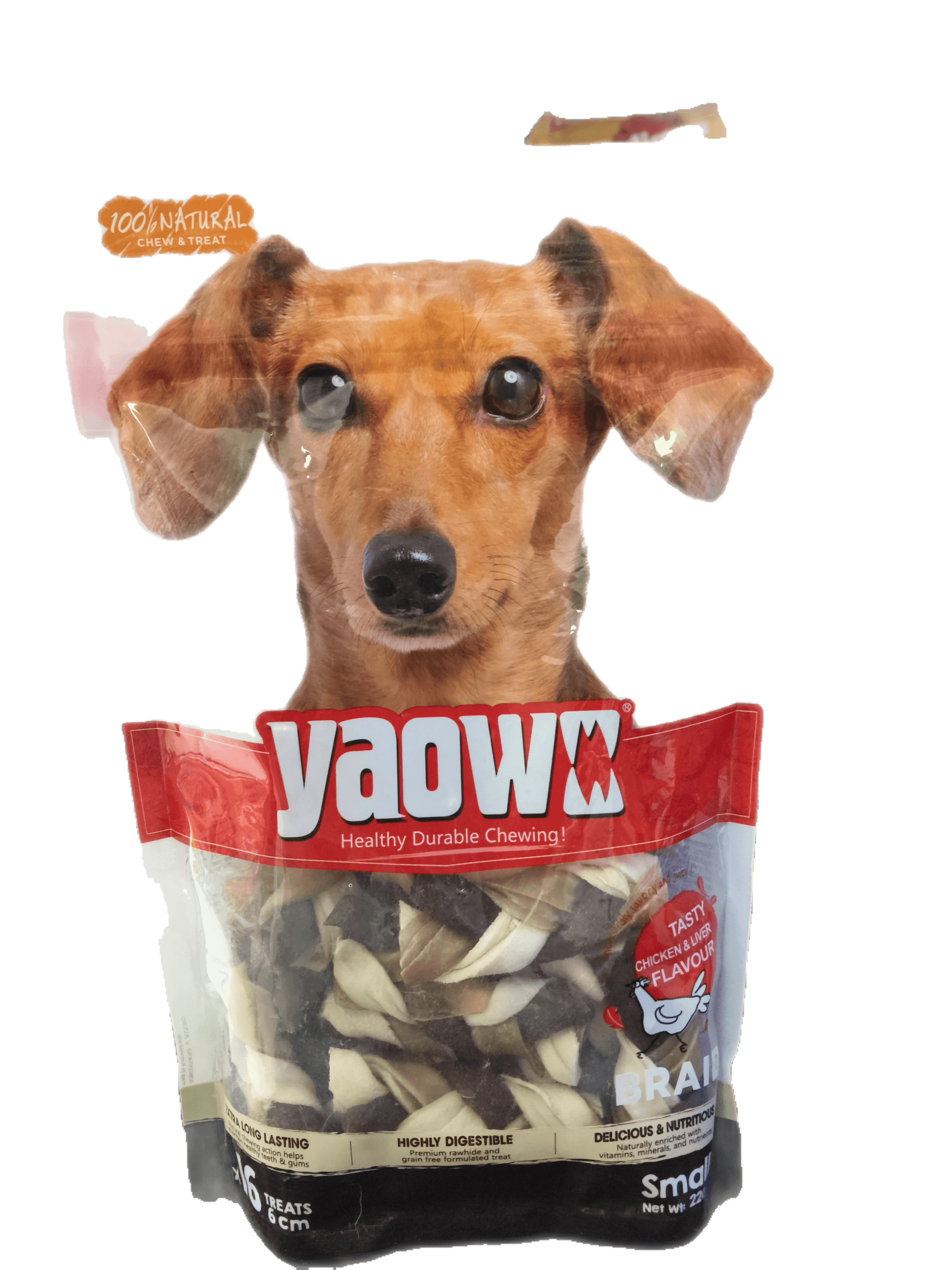 Gnawlers Yaowo Stick Roll Dog Treats