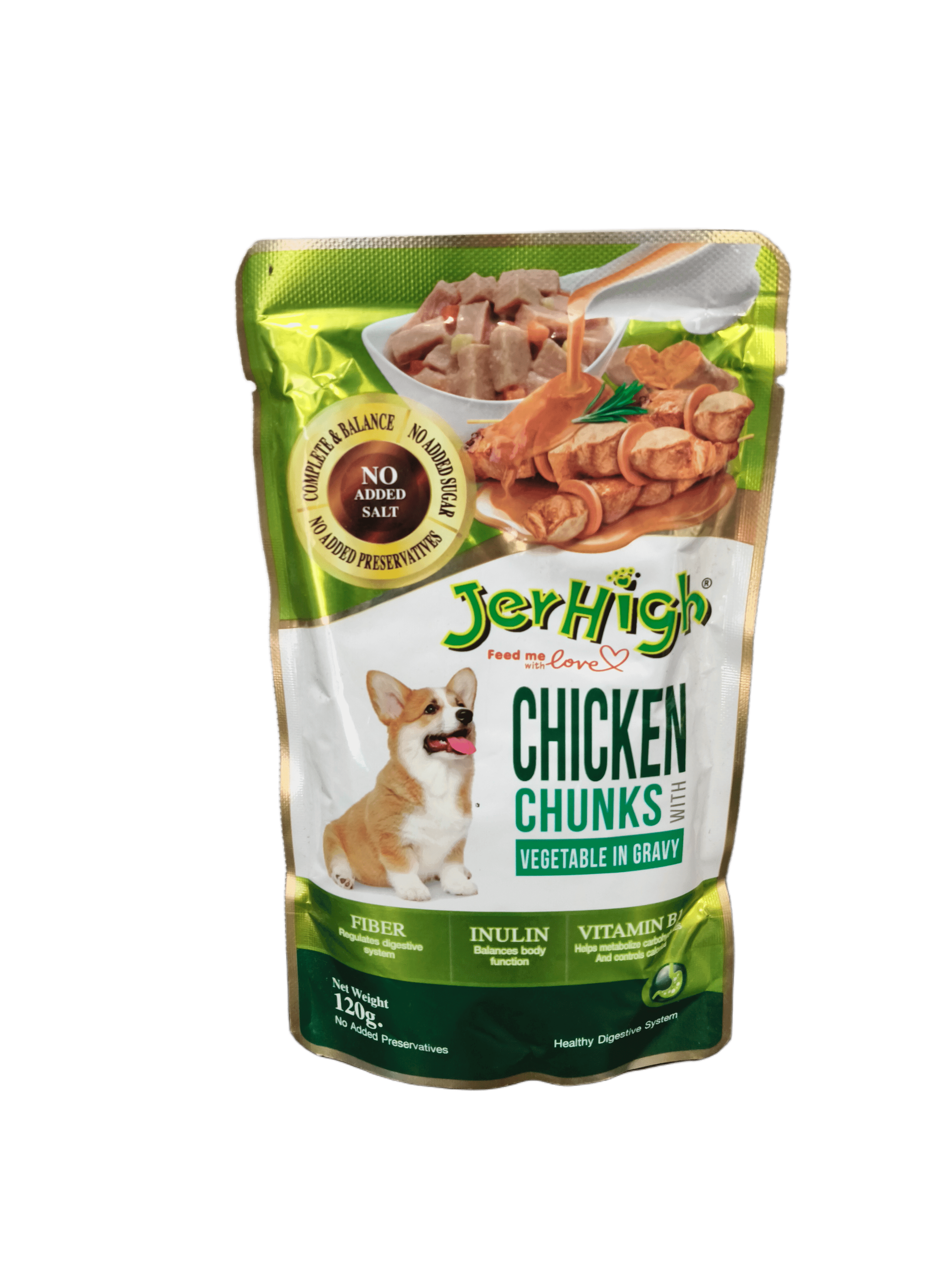 JerHigh Vegetable and Chicken in Gravy Dog Wet Food