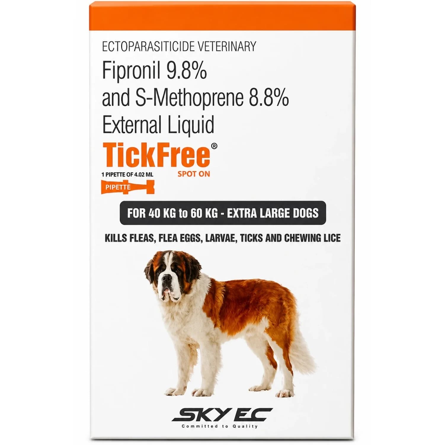 TICK FREE SPOT ON 40-60KG