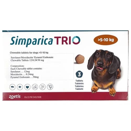 SIMPARICA TRIO 5-10KG